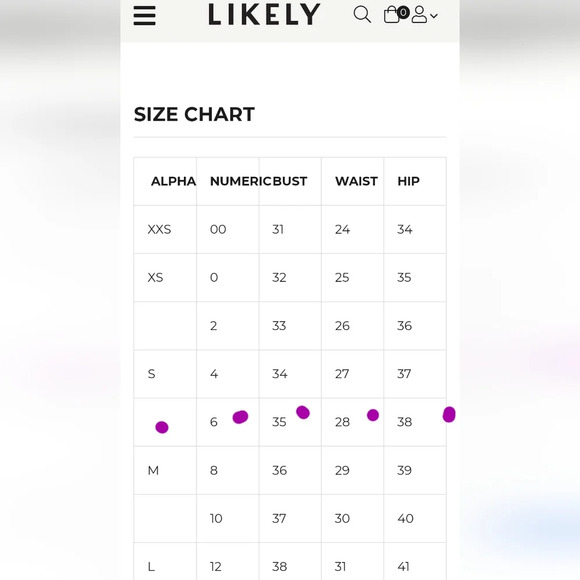 Likely Gemella Womens Mini Dress Sz 6 Black-Cream One Shoulder Asymmetrical Hem - Picture 12 of 14